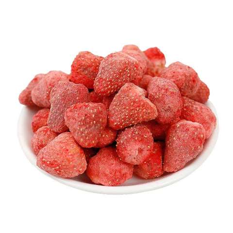 Wholesale High Quality Freeze-dried Red Strawberry FD Fresh Fruit Snacks In Bulk